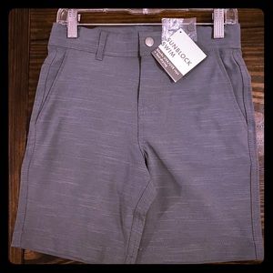 Hanna Andersson sunblock chino swim trunks